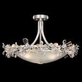 Crystal Azu Semi Flush Mount Ceiling Light - Fine Art Handcrafted Lighting 915540-1