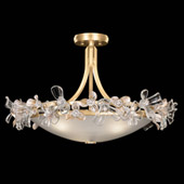 Crystal Azu Semi Flush Mount Ceiling Light - Fine Art Handcrafted Lighting 915540-2