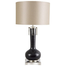 Frederick Cooper 65248 Black Eden Table Lamp designed by Larry Laslo