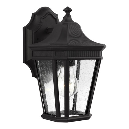 Feiss OL5420BK Cotswold Lane 1 - Light Outdoor Wall Lantern