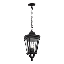 Feiss OL5431BK Cotswold Lane 3 - Light Outdoor Hanging Lantern