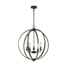 Feiss OLF3294/5WOW/AF Allier 5 - Light Outdoor Chandelier