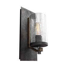Feiss WB1825DWK/SGM Angelo 1 - Light Wall Sconce