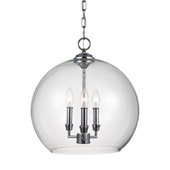 Traditional Lawler 3 - Light Pendant - Feiss F3155/3CH