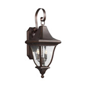 Traditional Oakmont 2 - Light Outdoor Wall Lantern - Feiss OL13101PTBZ