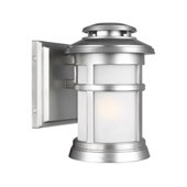 Transitional Newport 1 - Light Outdoor Wall Lantern - Feiss OL14300PBS