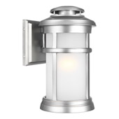 Transitional Newport 1 - Light Outdoor Wall Lantern - Feiss OL14301PBS