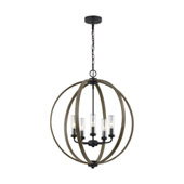 Transitional Allier 5 - Light Outdoor Chandelier - Feiss OLF3294/5WOW/AF