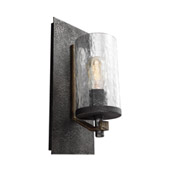 Rustic Angelo 1 - Light Wall Sconce - Feiss WB1825DWK/SGM