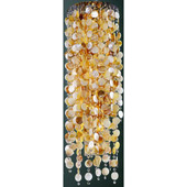 Crystal Seaside Dreams Wall Sconce - Glow Lighting 578SW8LSP-9C