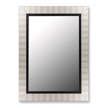 Hitchcock-Butterfield 253200 Parma Silver & Satin Black Liner Mirror