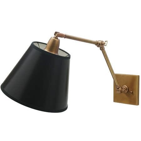 House of Troy DL20-WB Direct Wire Swing Arm Library Wall Lamp