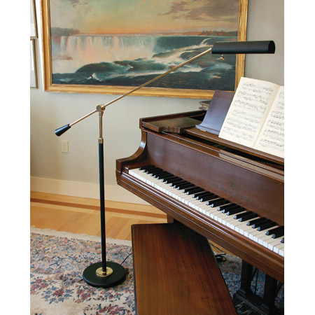 House of Troy PFL-617 Grand Piano Floor Lamps Piano Lamp