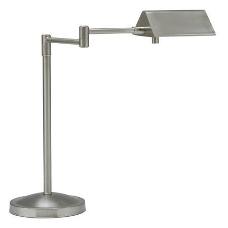House of Troy PIN450-SN Pinnacle Swing Arm Table Lamp