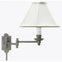 House of Troy CL225-AS Club Swing Arm Wall Lamp
