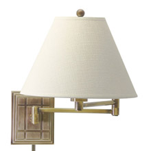House of Troy WS750-AB Swing Arm Wall Lamp