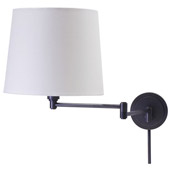 Transitional Townhouse Swing Arm Wall Lamp - House of Troy TH725-OB