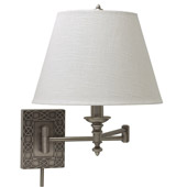 Traditional Knot Swing Arm Wall Lamp - House of Troy WS763-AS
