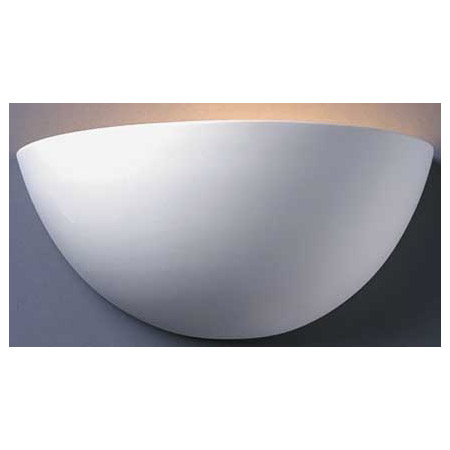 Justice Design CER-1355 Ambiance Large Quarter Sphere Wall Sconce