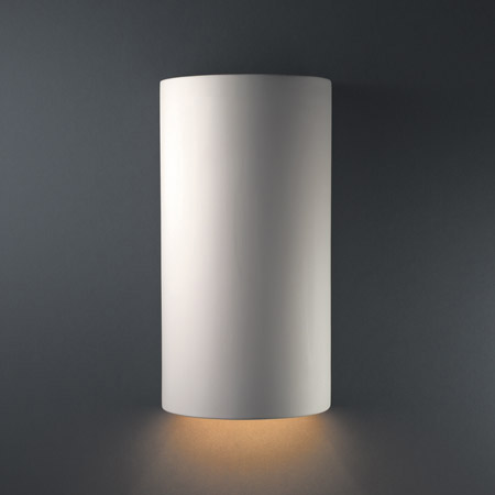 Justice Design CER-1160W-BIS Ambiance Really Big Cylinder Outdoor Wall Sconce