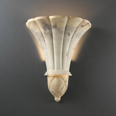 Justice Design CER-1490-TRAG Ambiance Venezia Wall Sconce