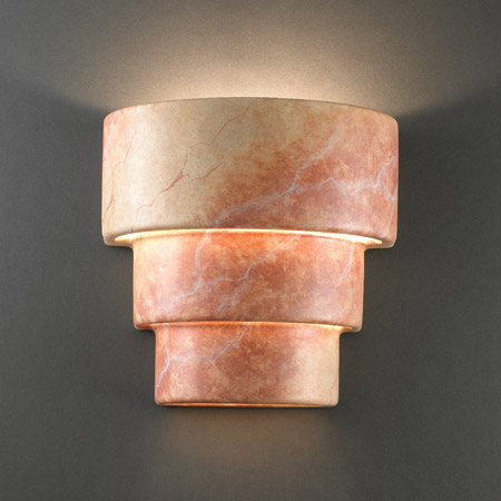 Justice Design CER-2225-STOA Ambiance Small Terrace Wall Sconce