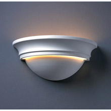 Justice Design CER-1515-BIS Ambiance Large Cyma Wall Sconce