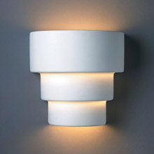 Justice Design CER-2225W-BIS Ambiance Small Terrace Outdoor Wall Sconce