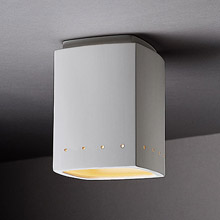 Justice Design CER-6115-BIS Radiance Rectangle Flush Mount Ceiling Fixture