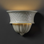 Traditional Ambiance Capri Wall Sconce - Justice Design CER-1485-CKC
