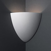 Contemporary Ambiance Teardrop Corner Wall Sconce - Justice Design Group CER-1870-BIS