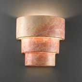 Ambiance Small Terrace Outdoor Wall Sconce - Justice Design CER-2225W-STOA