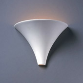Art Deco Ambiance Flare Wall Sconce - Justice Design CER-4510-BIS