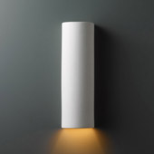 Ambiance ADA Tube Outdoor Wall Sconce - Justice Design CER-5400W-BIS