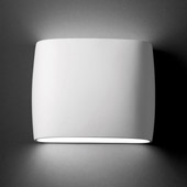 Ambiance Wide ADA Oval Wall Sconce - Justice Design CER-8855-BIS