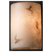 Contemporary LumenAria Small Cylinder Wall Sconce - Justice Design Group FAL-0945