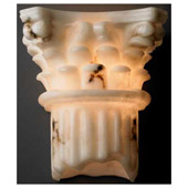 Traditional LumenAria Corinthian Column Wall Sconce - Justice Design Group FAL-4705
