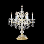 Crystal Maria Theresa IMPACT 6 Arm Table Lamp - James R. Moder 40809GL22