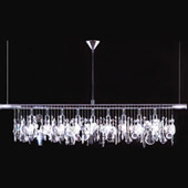 Crystal Contemporary Broadway Bar Linear Chandelier - James R. Moder 94160
