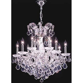 Crystal Maria Theresa Grand Twelve Light Chandelier - James R. Moder 91030