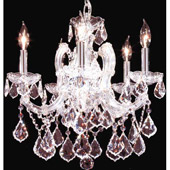 Crystal Maria Theresa Grand Five Light Mini Chandelier - James R. Moder 91805