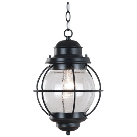 Kenroy Home 90965BL Hatteras Indoor / Outdoor Hanging Lantern