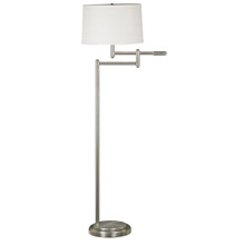 Kenroy Home 20941BS Lamps, Theta Swing Arm Floor Lamp