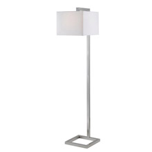 Kenroy Home 21080BS Lamps, 4 Square Bridge-Arm Floor Lamp