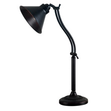 Kenroy Home 21397ORB Amherst Adjustable Desk Lamp
