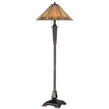 Kenroy Home 33043BRZ Tiffany Willow Floor Lamp