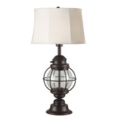 Traditional Hatteras Outdoor Table Lamp - Kenroy Home 03070