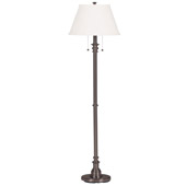 Transitional Spyglass Floor Lamp - Kenroy Home 30438BRZ