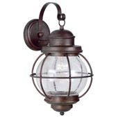 Traditional Hatteras Indoor / Outdoor Wall Lantern - Kenroy Home 90962GC