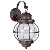 Traditional Hatteras Indoor / Outdoor Wall Lantern - Kenroy Home 90963GC